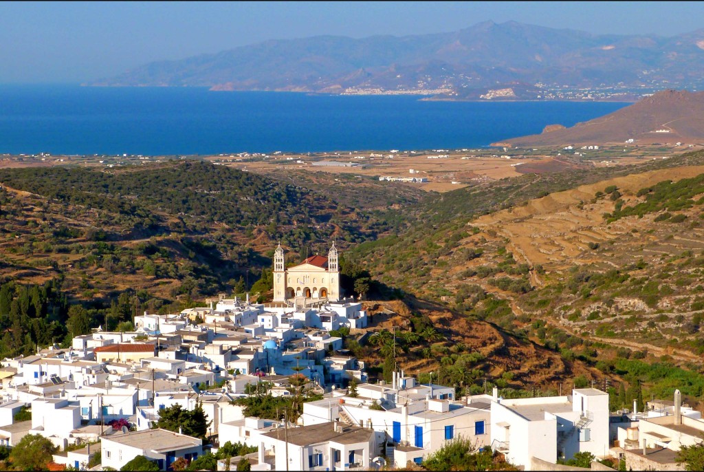 D) Lefkes Village (40 min)